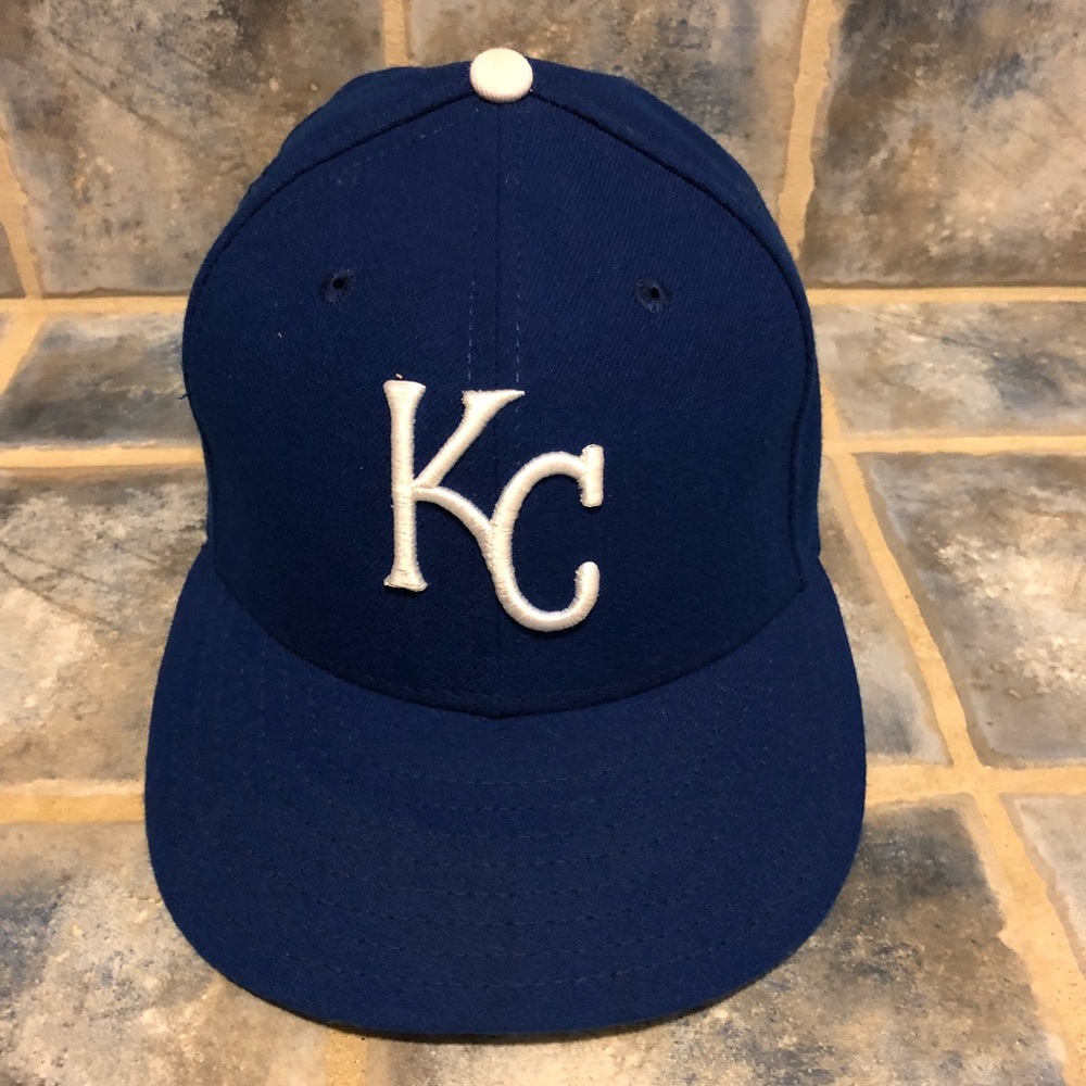 Kansas City Royals new era fitted hat size 7
